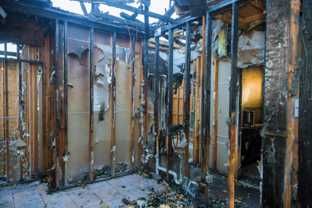 Professional Emergency Fire Cleanup technician working in Northfield, MN